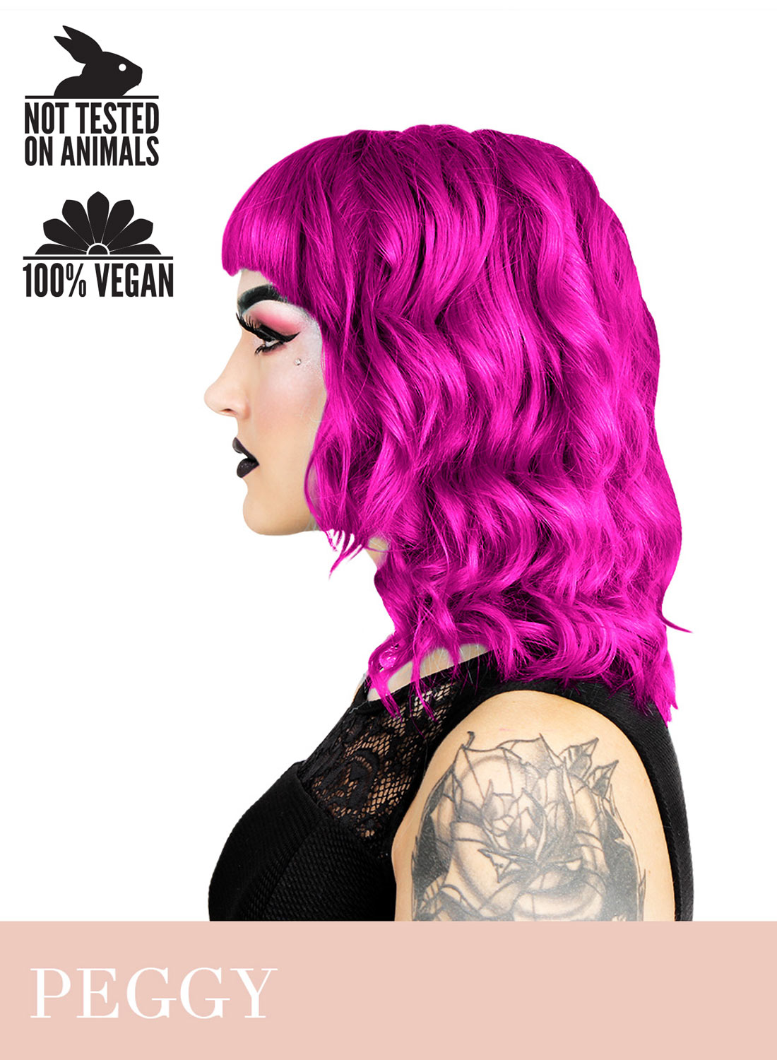 Herman's UV Peggy Pink Hårfärg