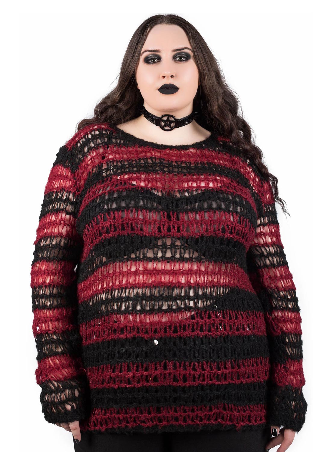 ELMSTREET FAUX-MOHAIR TRÖJA - Bild 3