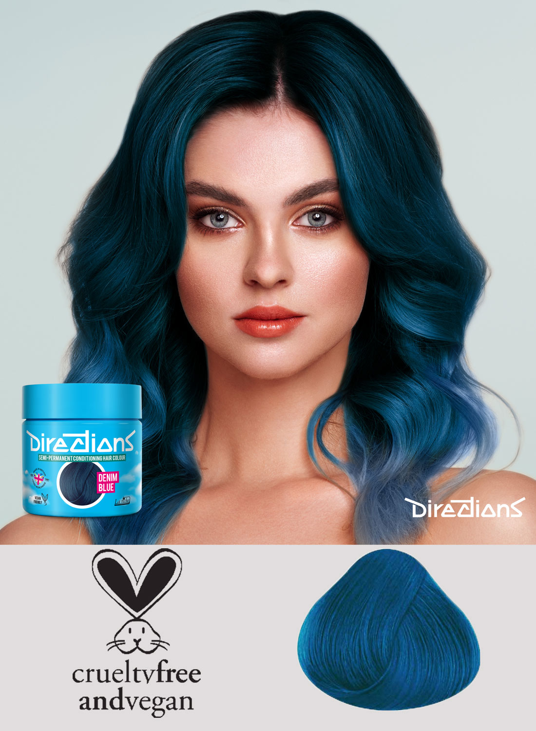 Directions Hair Color Denim Blue