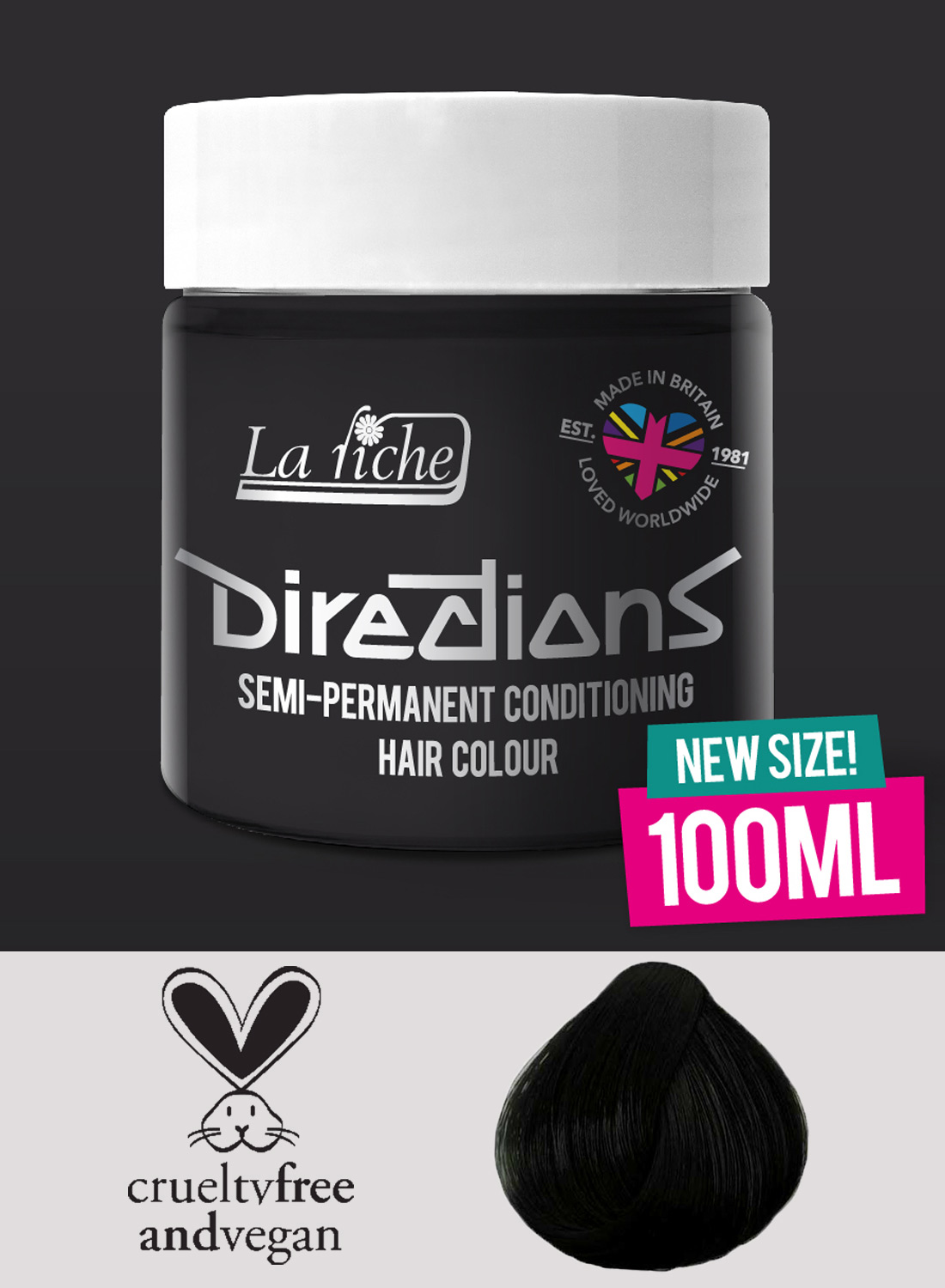 Directions Hair Colour Ebony