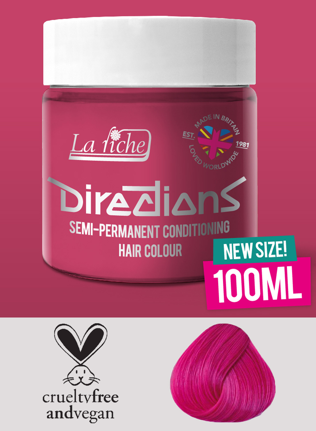 Directions Flamingo Pink