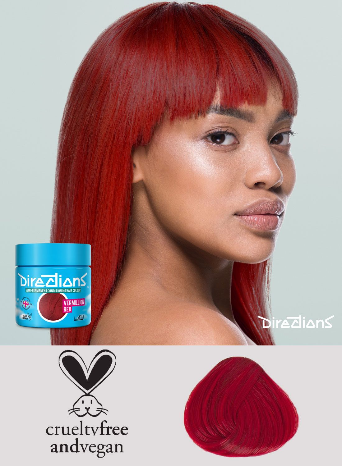 Directions Vermillion Red