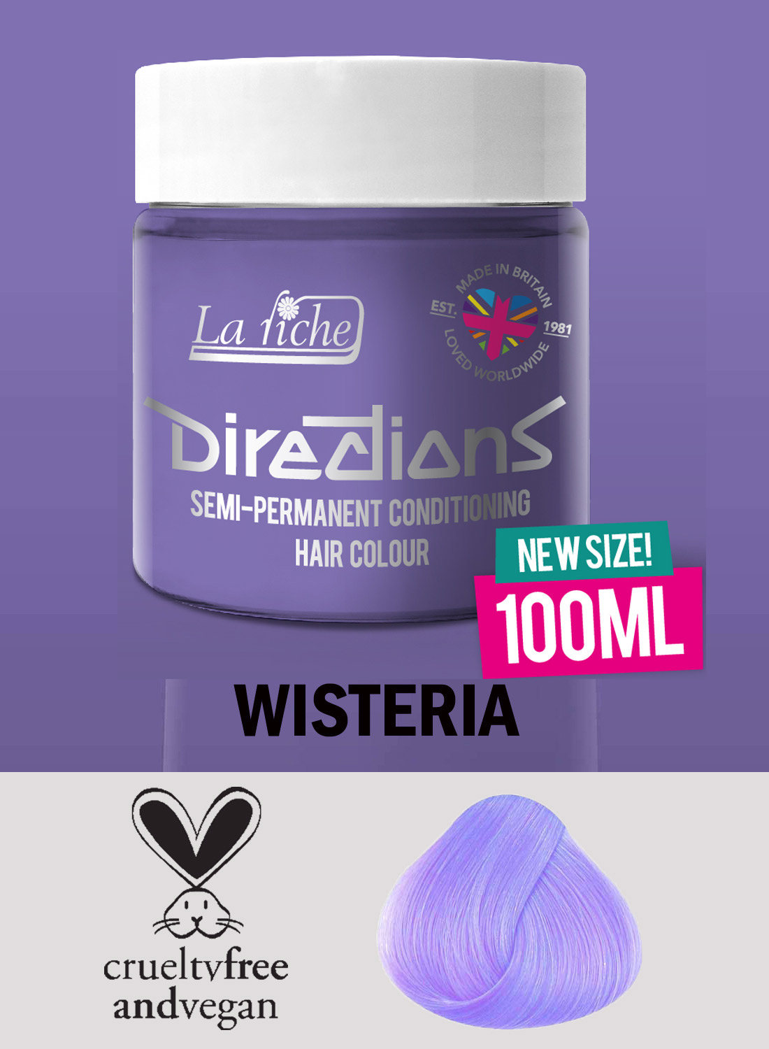 Directions Hair Colour Wisteria