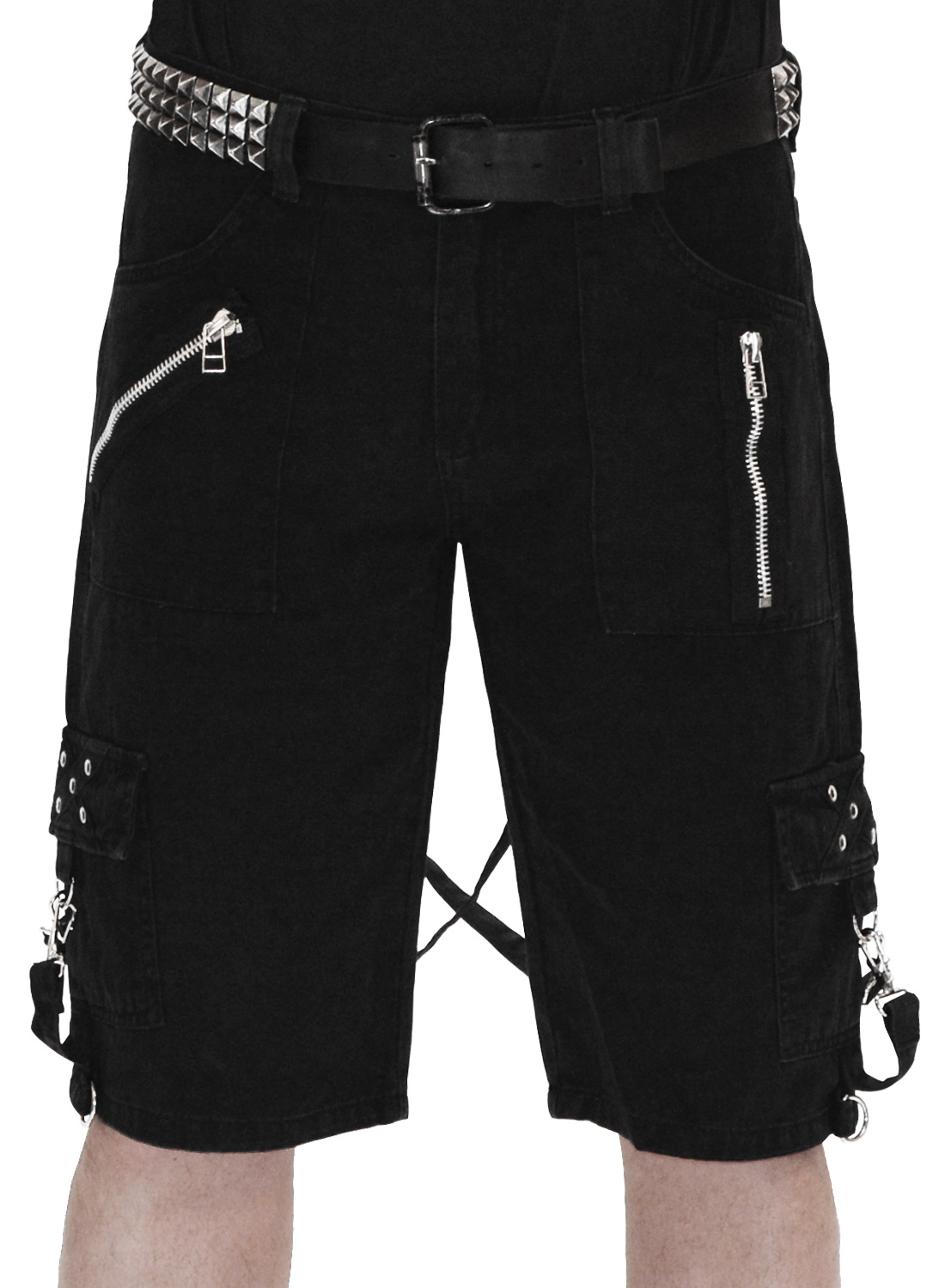 Slayer Bondage Shorts Black