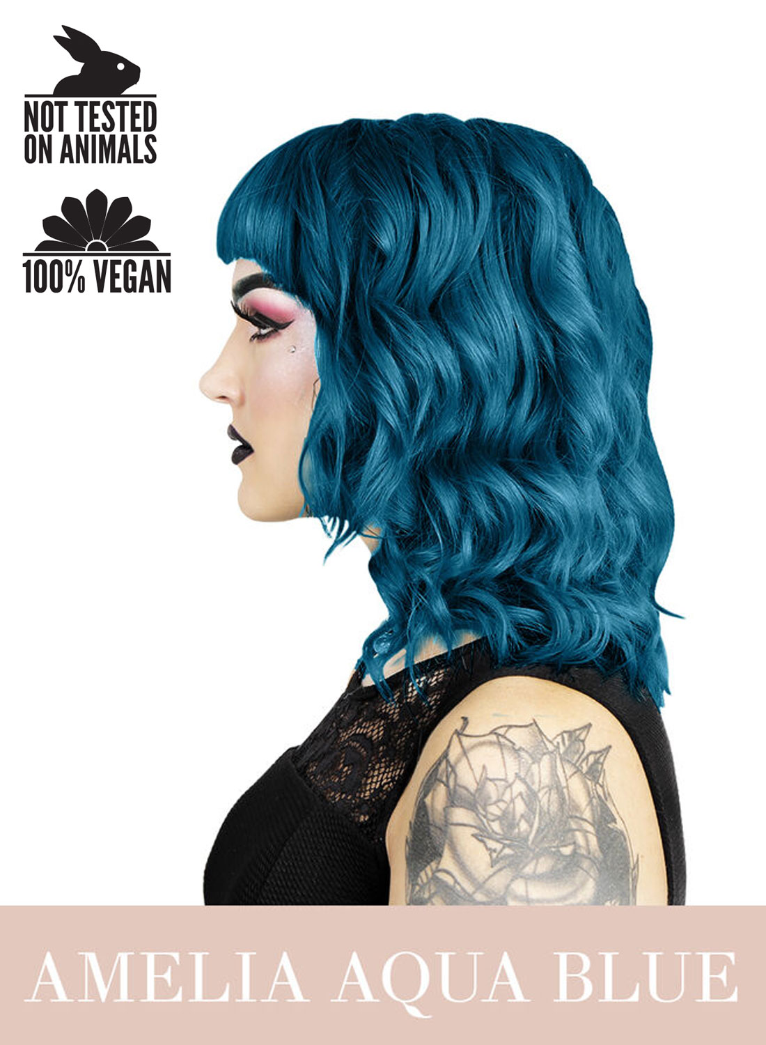 Herman's Amelia Aqua Blue Hårfärg