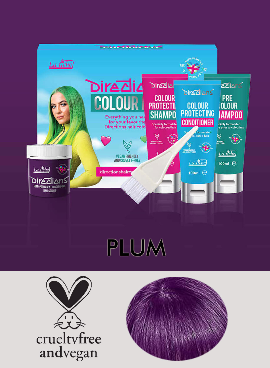 Directions Plum Kit