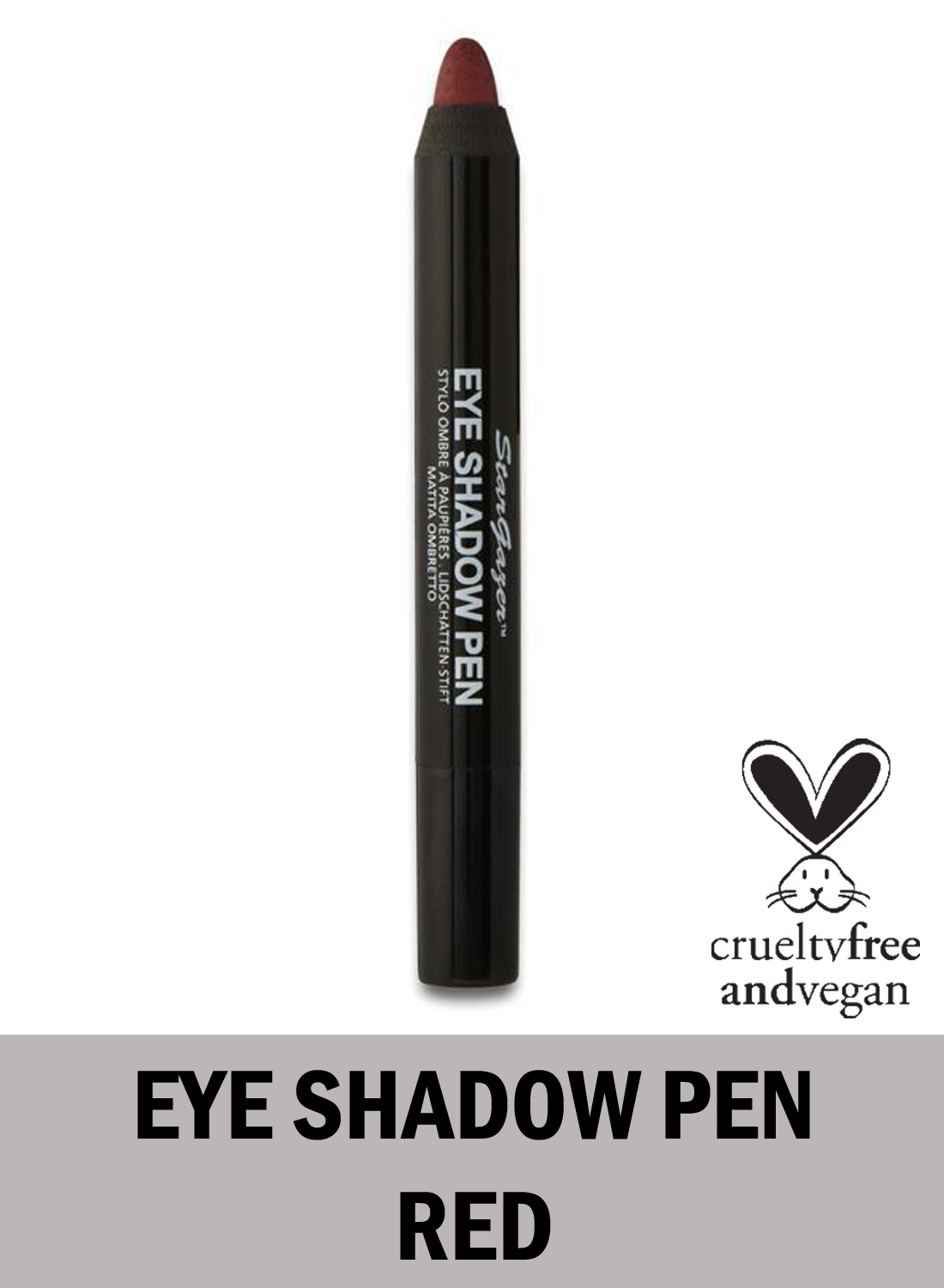 Stargazer Eye Shadow Pen Red