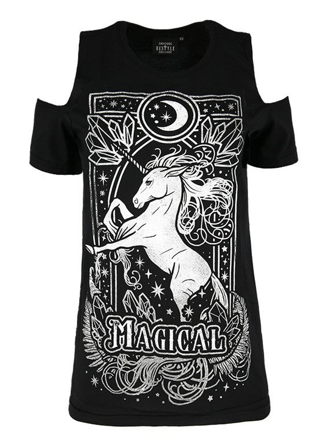 Megicl Cold shoulder Top