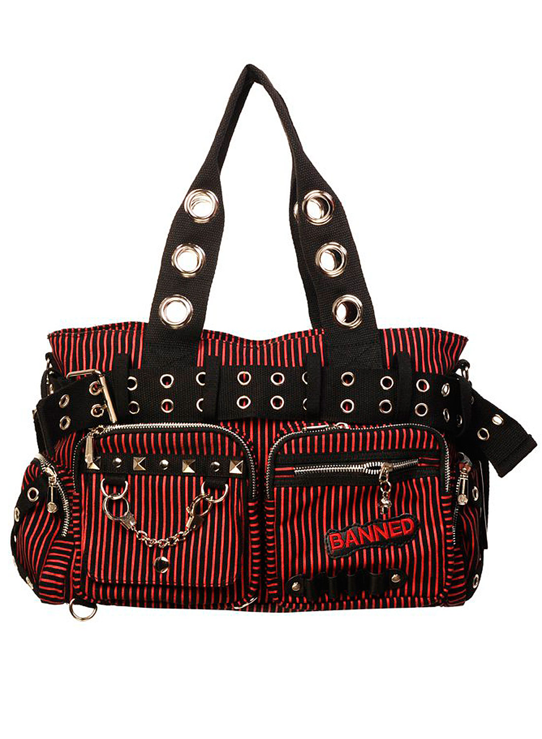 Handcuff Handbag Stripe