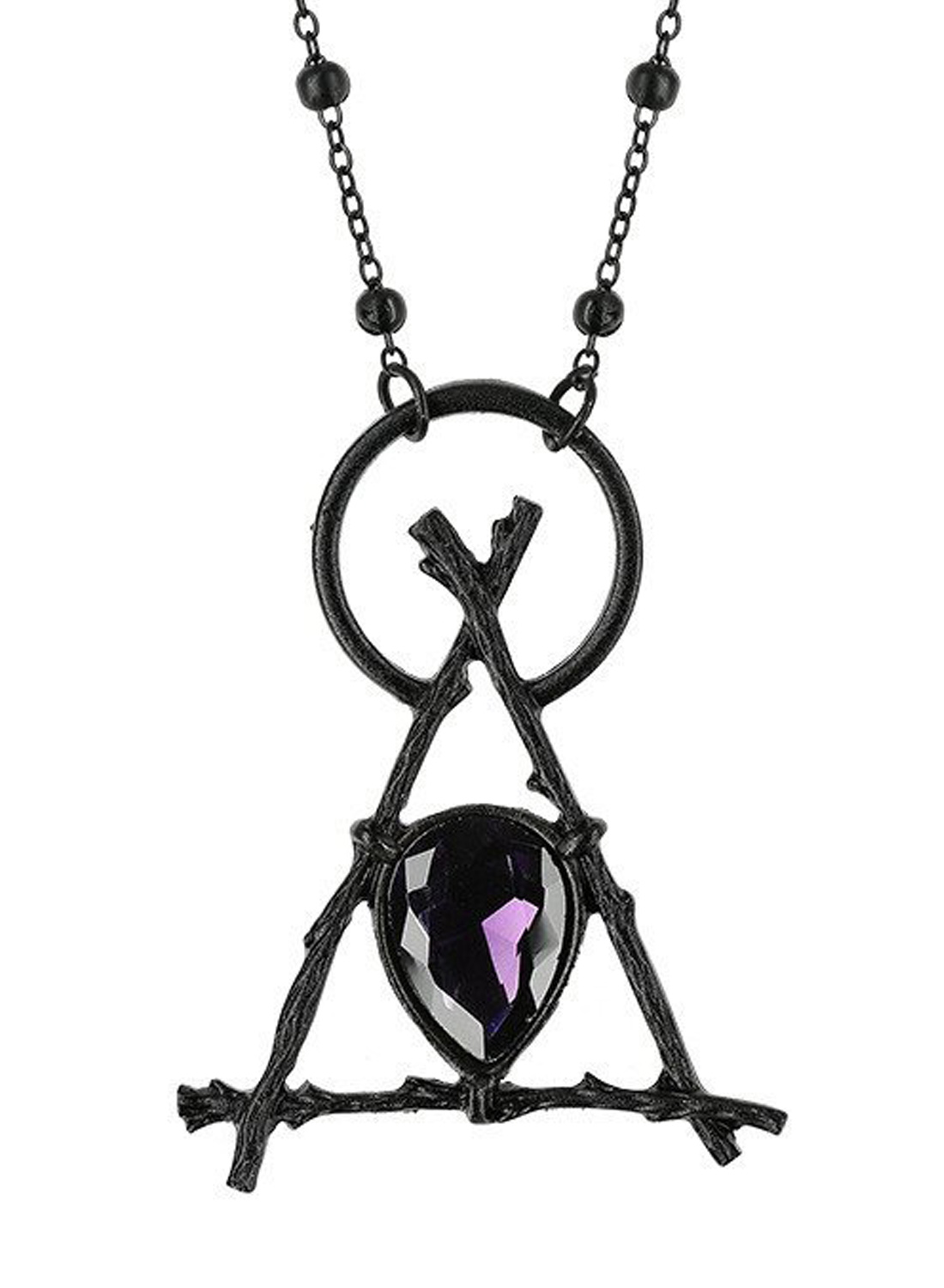 Branch Delta black Necklace