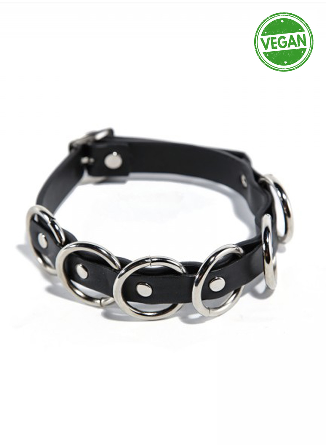 1 Row O Rings Vegan Choker