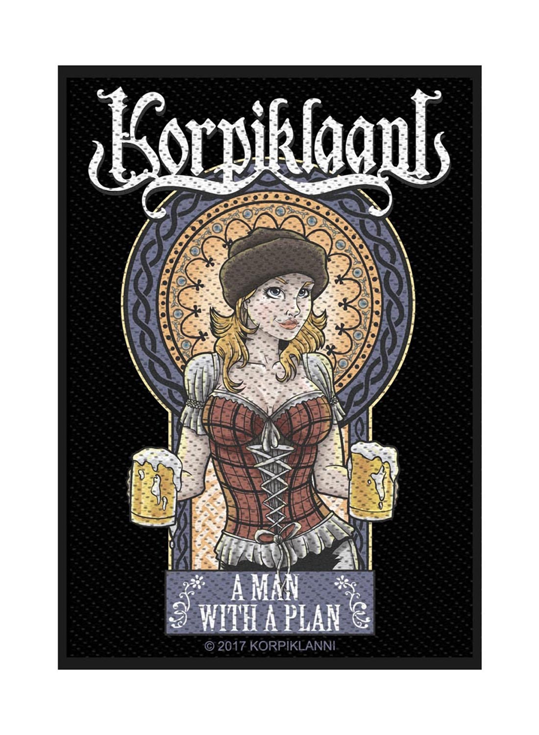 Korpiklaani A Man With A Plan Patch