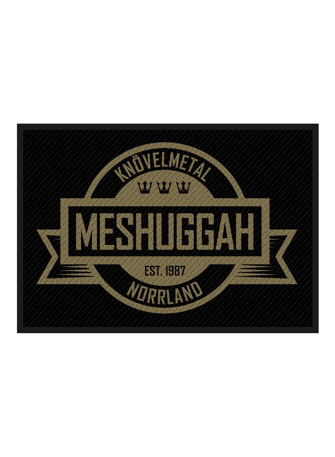 Meshuggah Crest Patch