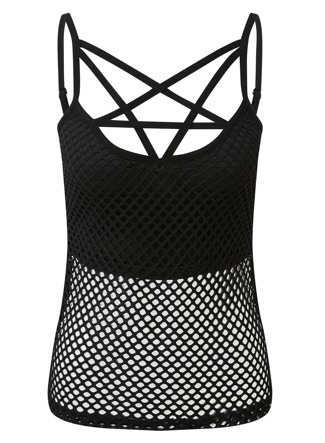 Witchnet Strap Top
