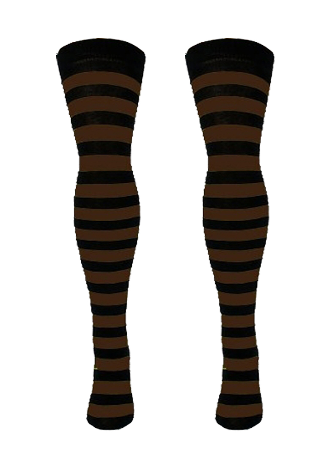 OK Brown And Black Socks