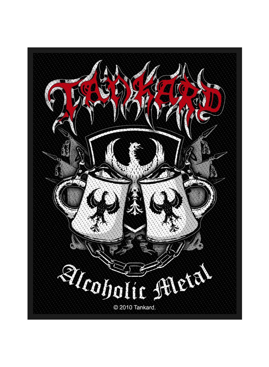 Tankard Alcoholic Metal Patch