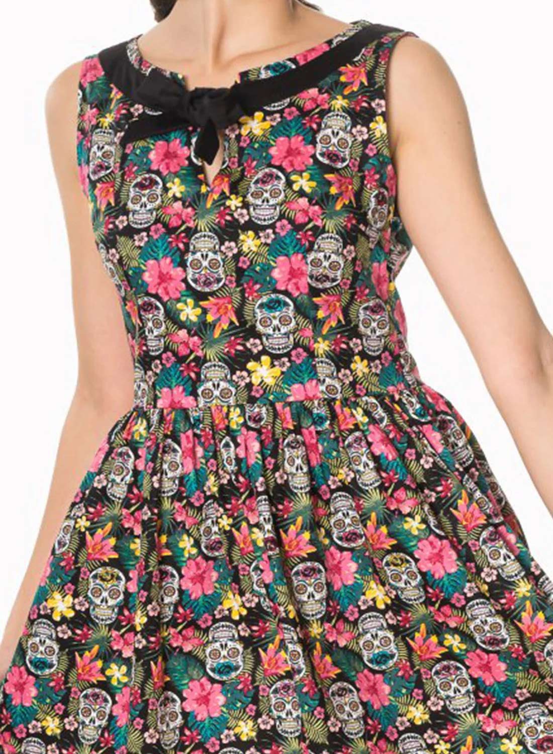 Brooke Candy Skull Dress