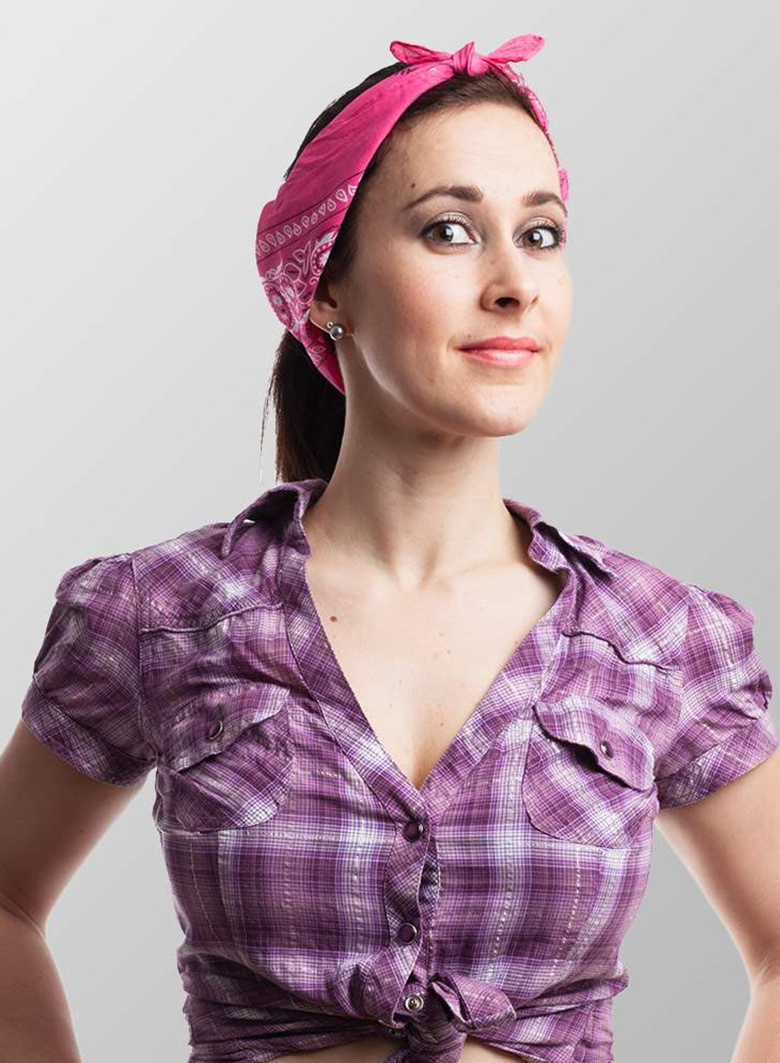 Paisley Bandana Pink