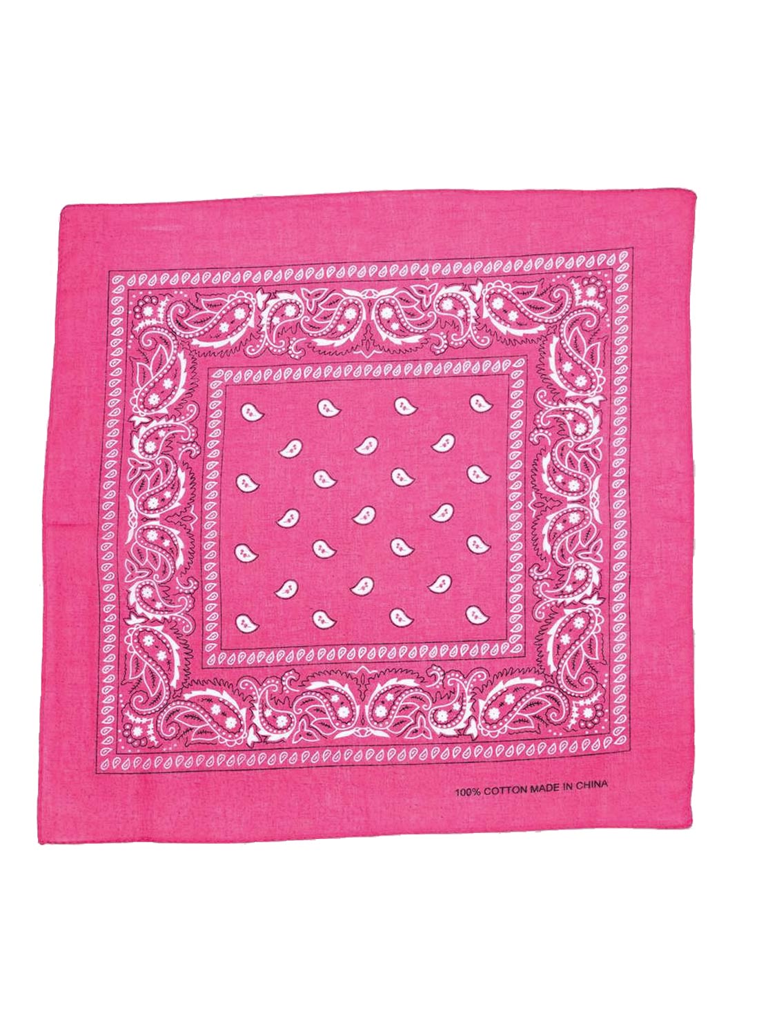 Paisley Bandana Pink