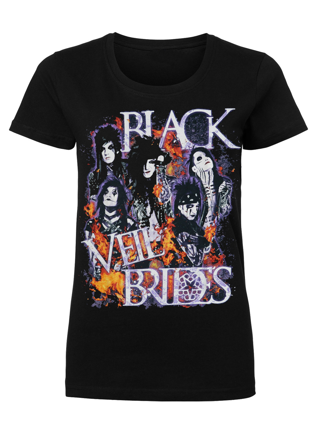 Black Veil Brides Band Girly T