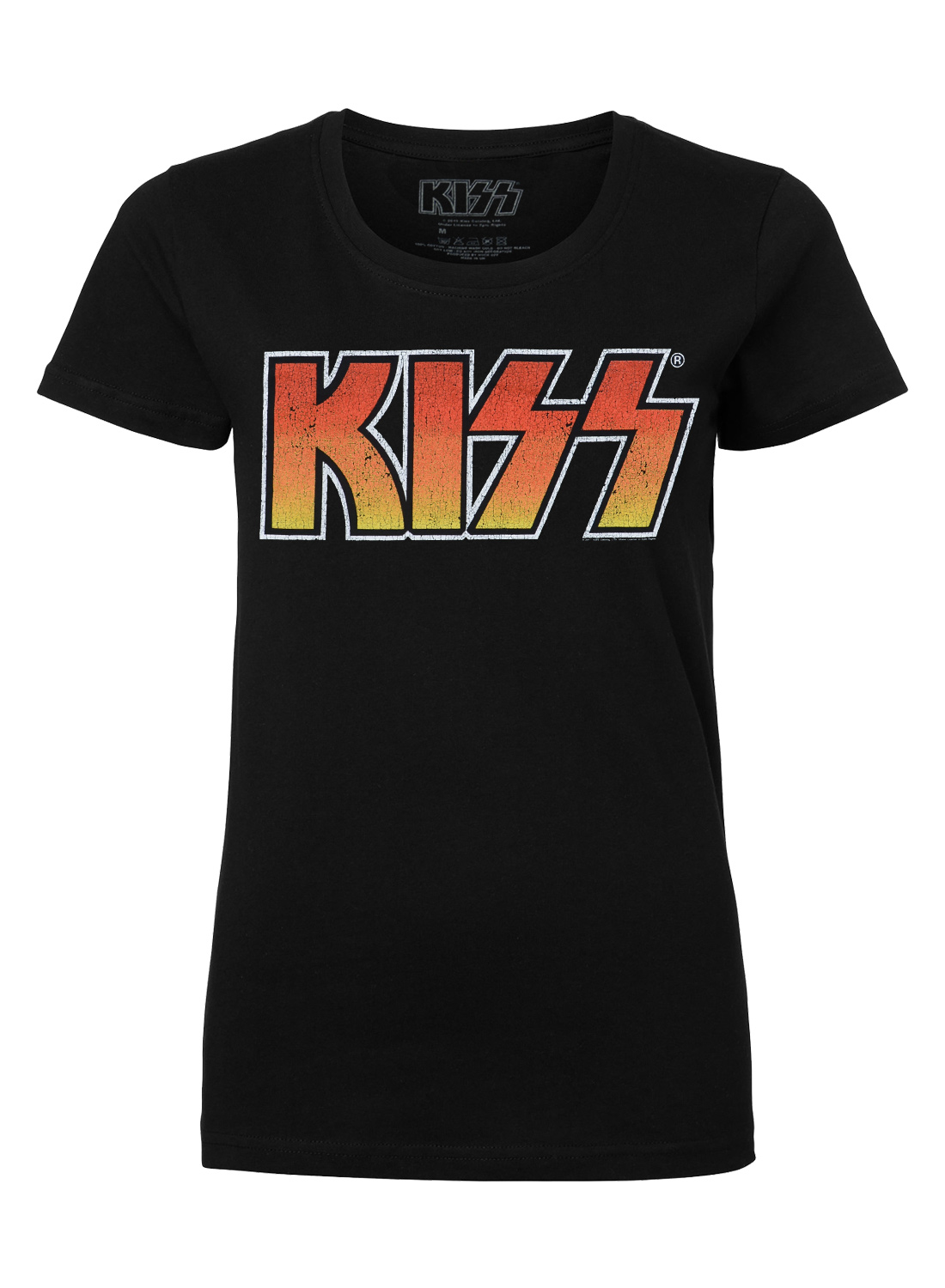 Kiss Logo Girly Top