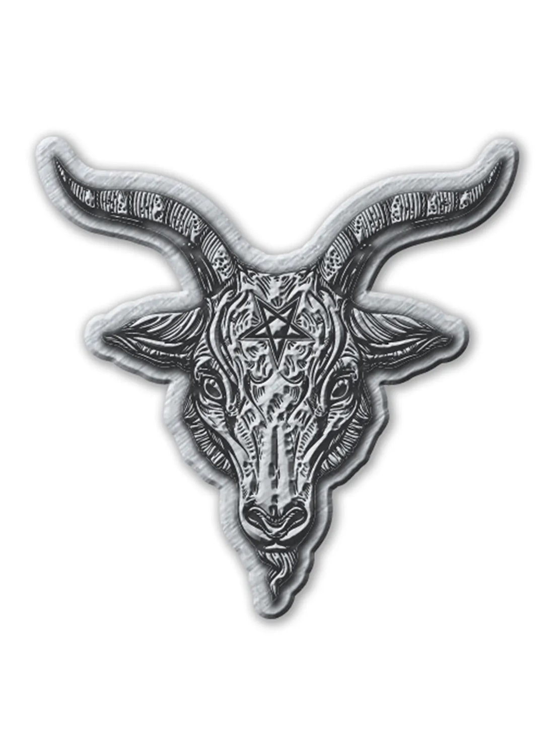 Baphomet Metal Pin Badge