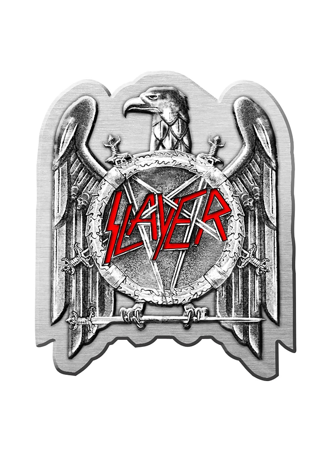 Slayer Eagle Metal Pin Badge