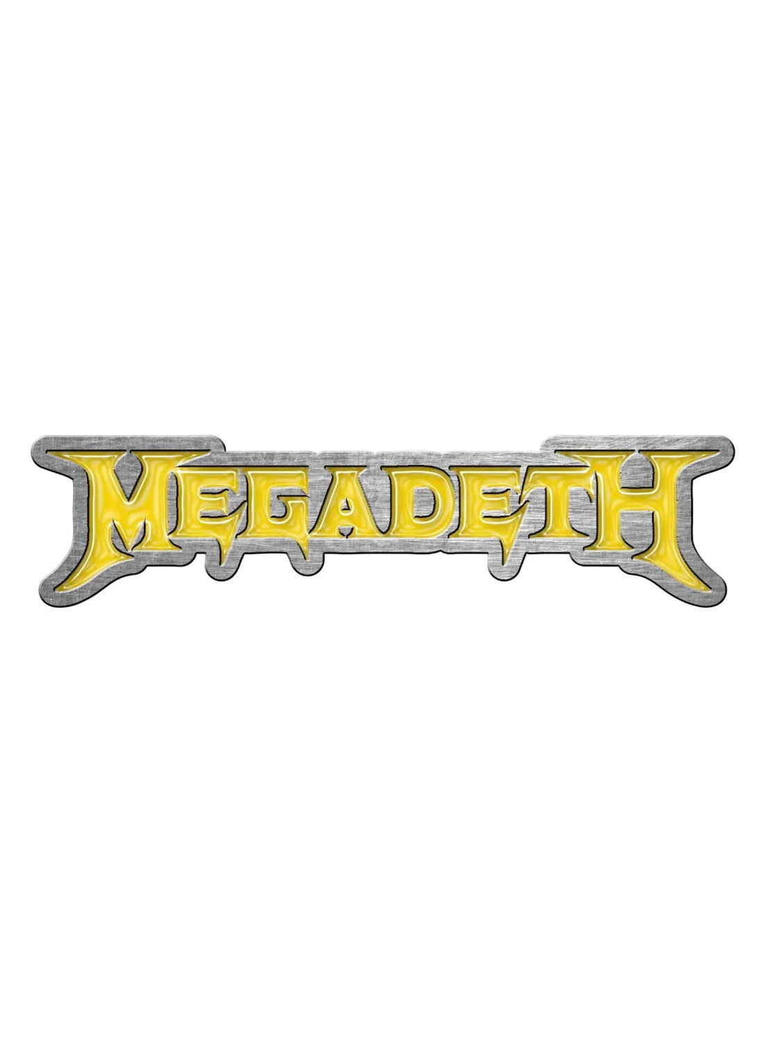 Megadeth Logo Metal Pin Badge