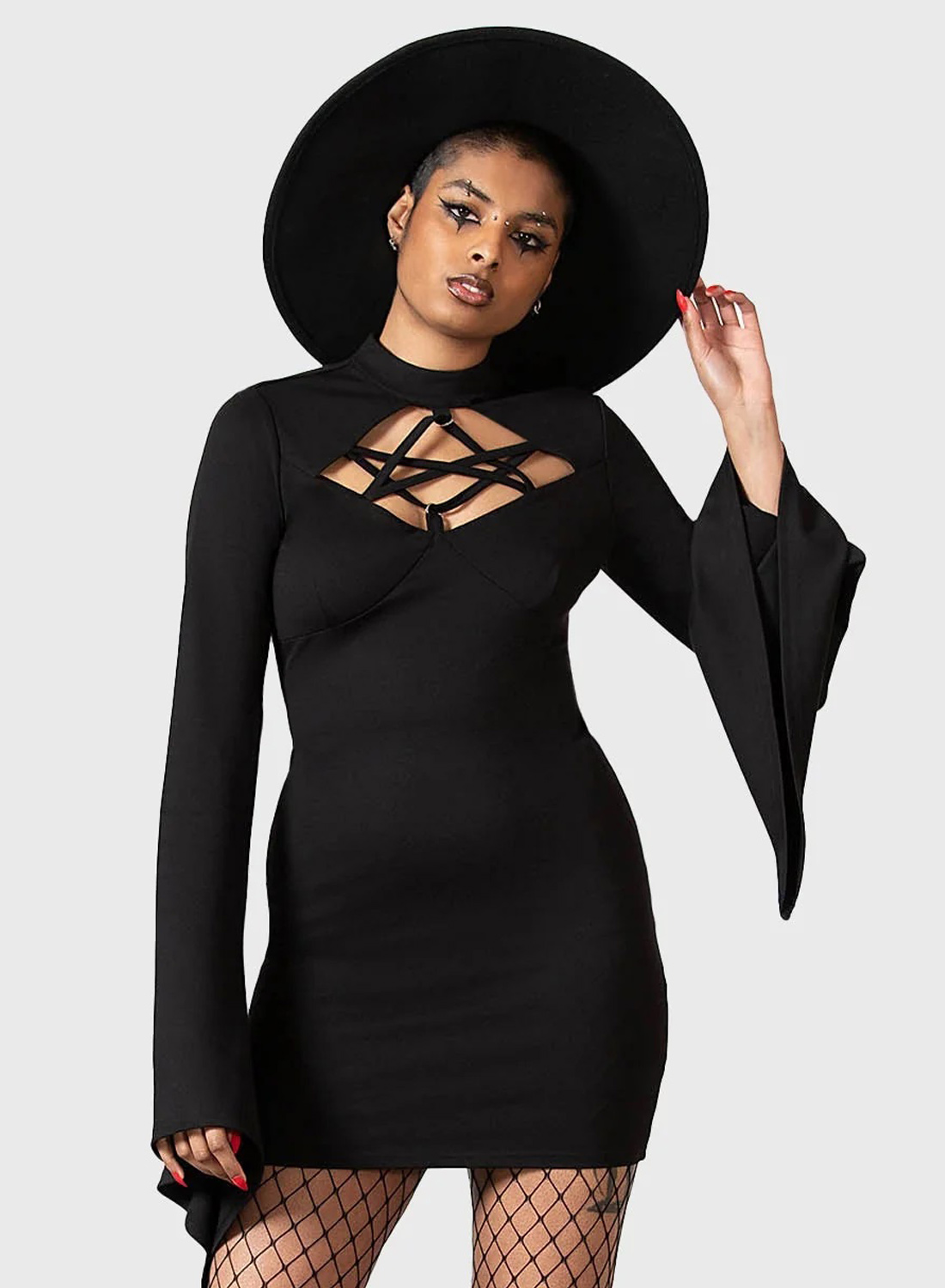 Witchural Long Sleeve Dress