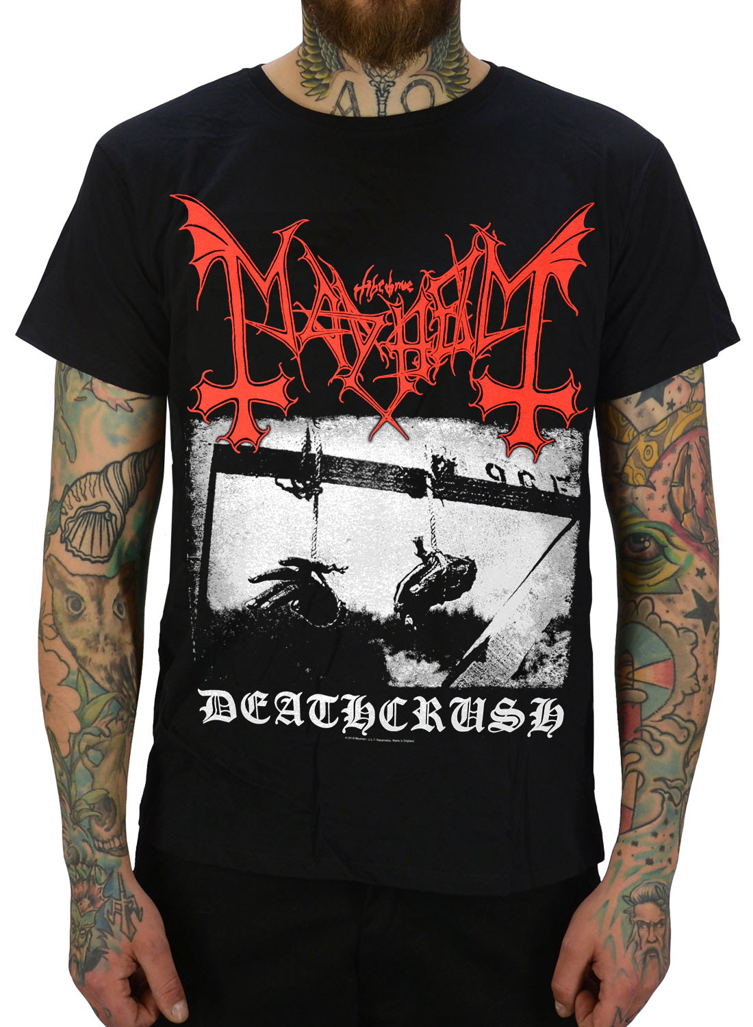 Mayhem Deathcrush Black T-shirt