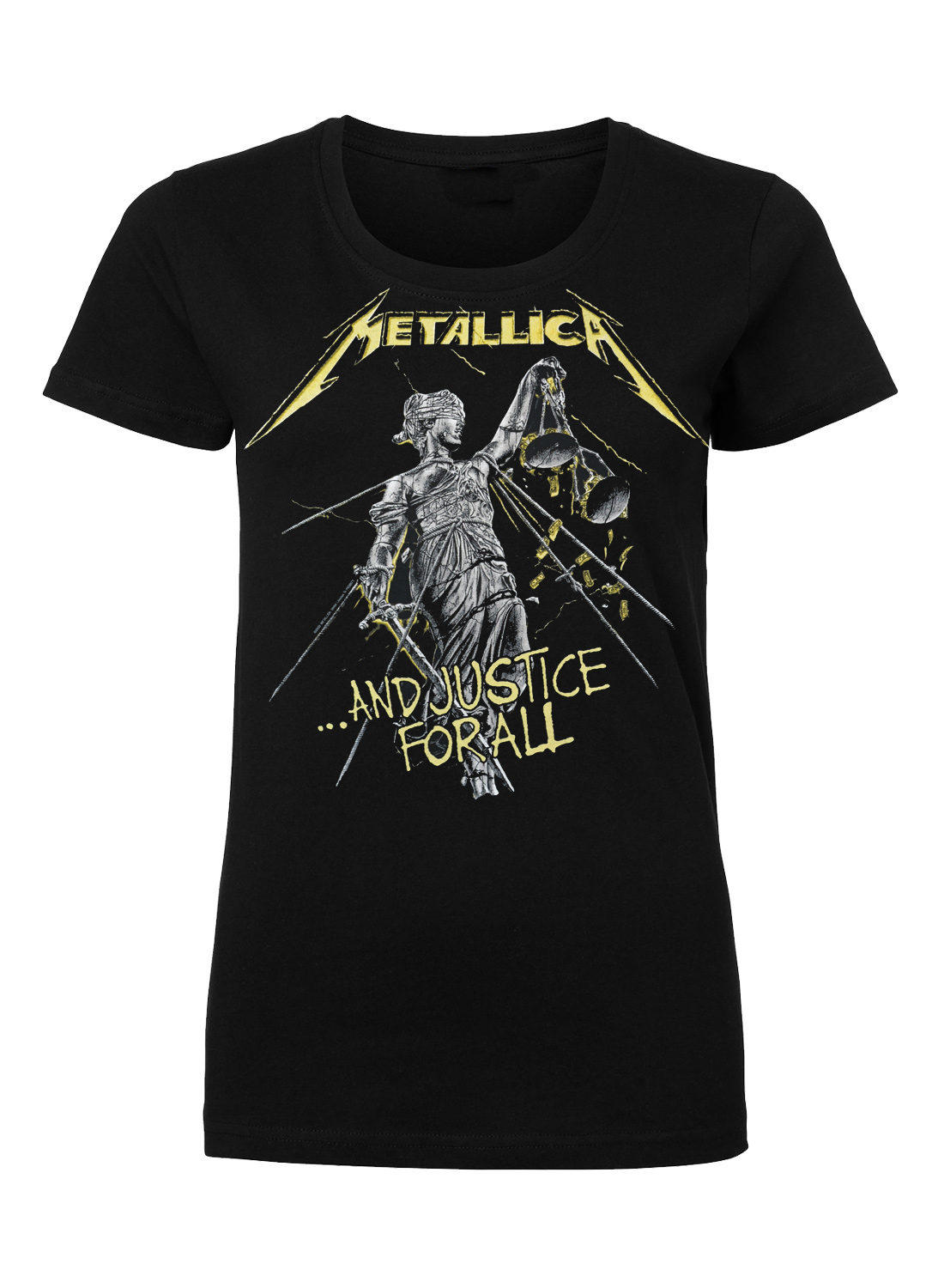 Metallica And Justice For All Girly Top