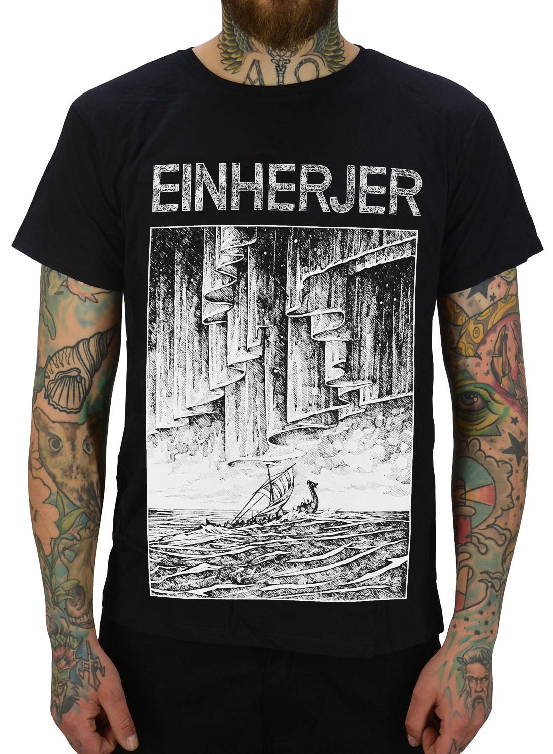 Einherjer Aurora Borealis T-shirt