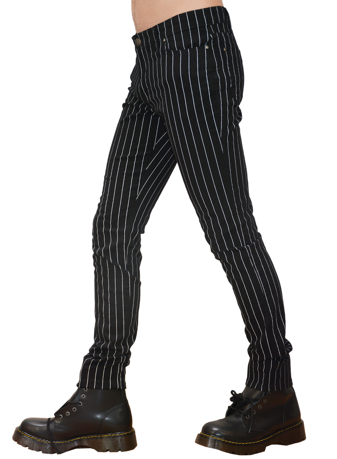 Pinstriped Pants