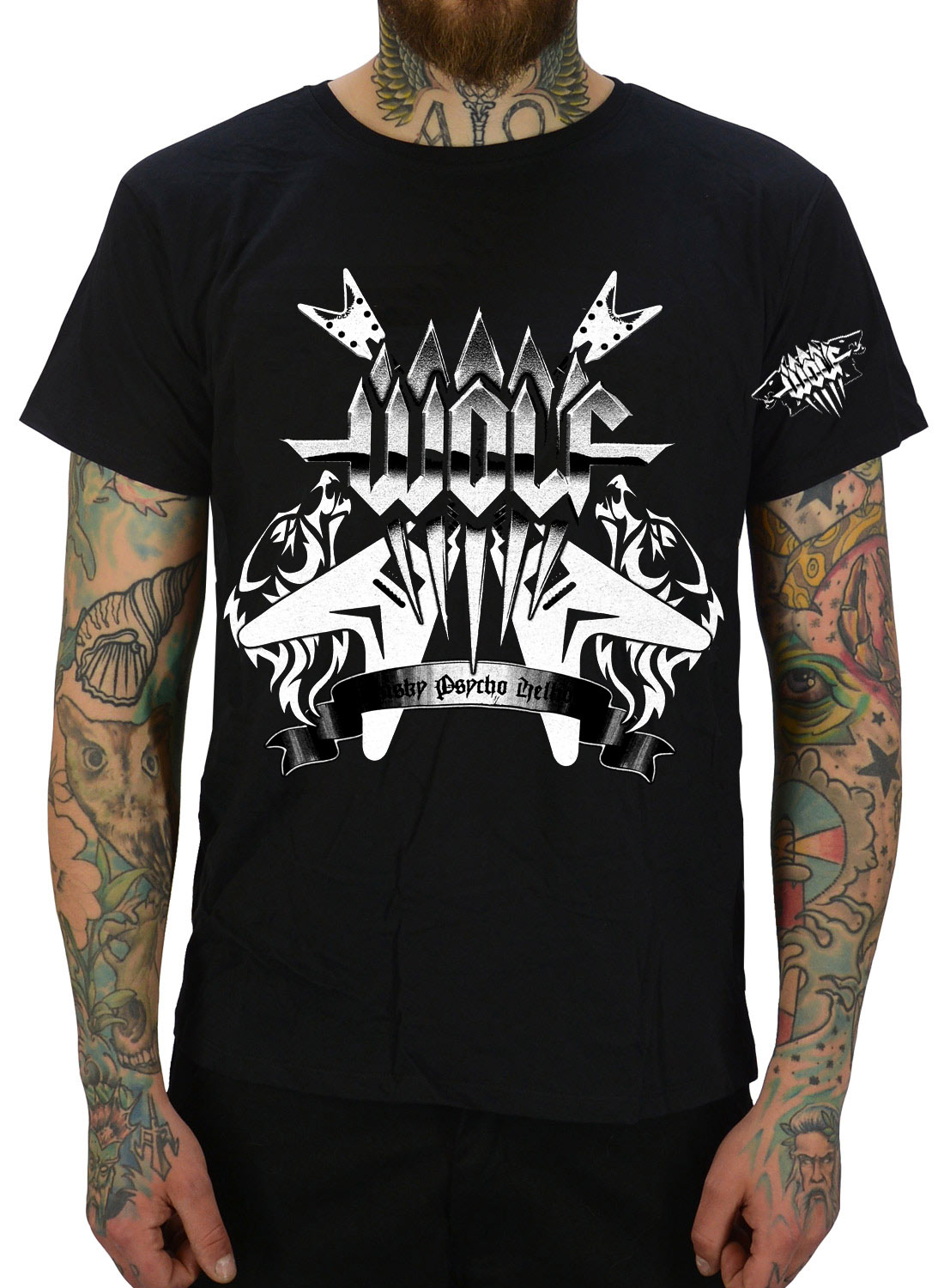 Wolf Whisky Psycho Hellions T-shirt