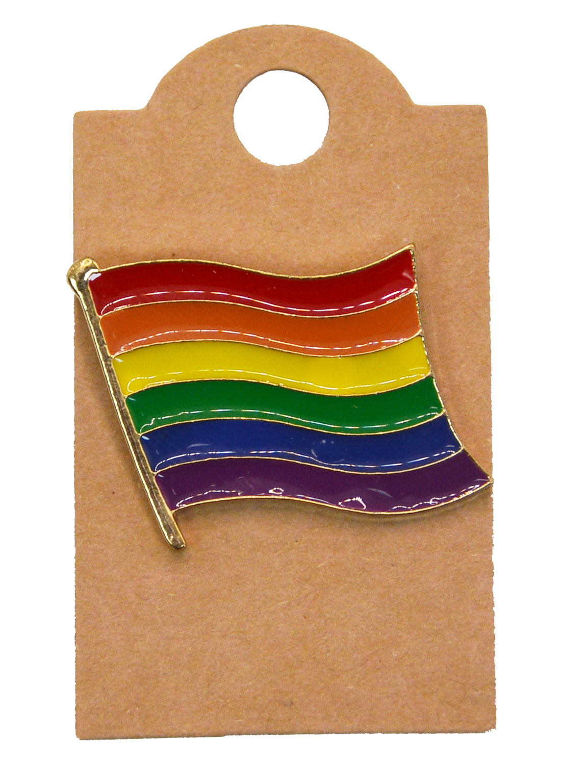 Rainbow Flag Enamel Pin
