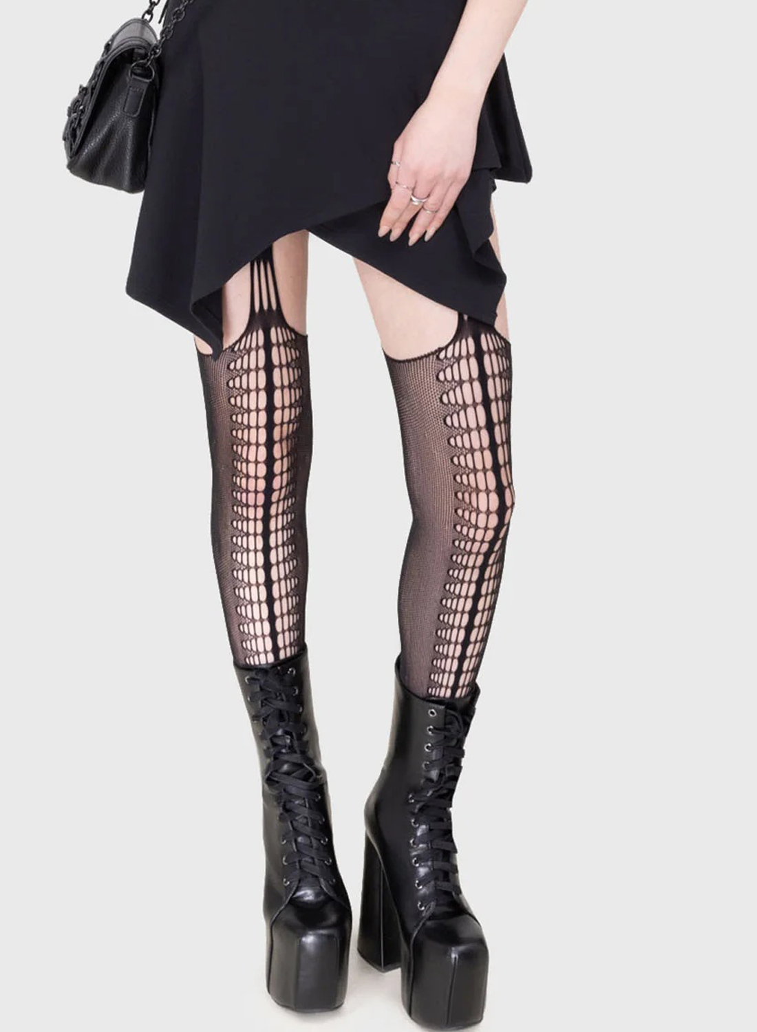 Killstar Crescent Carnage Stockings