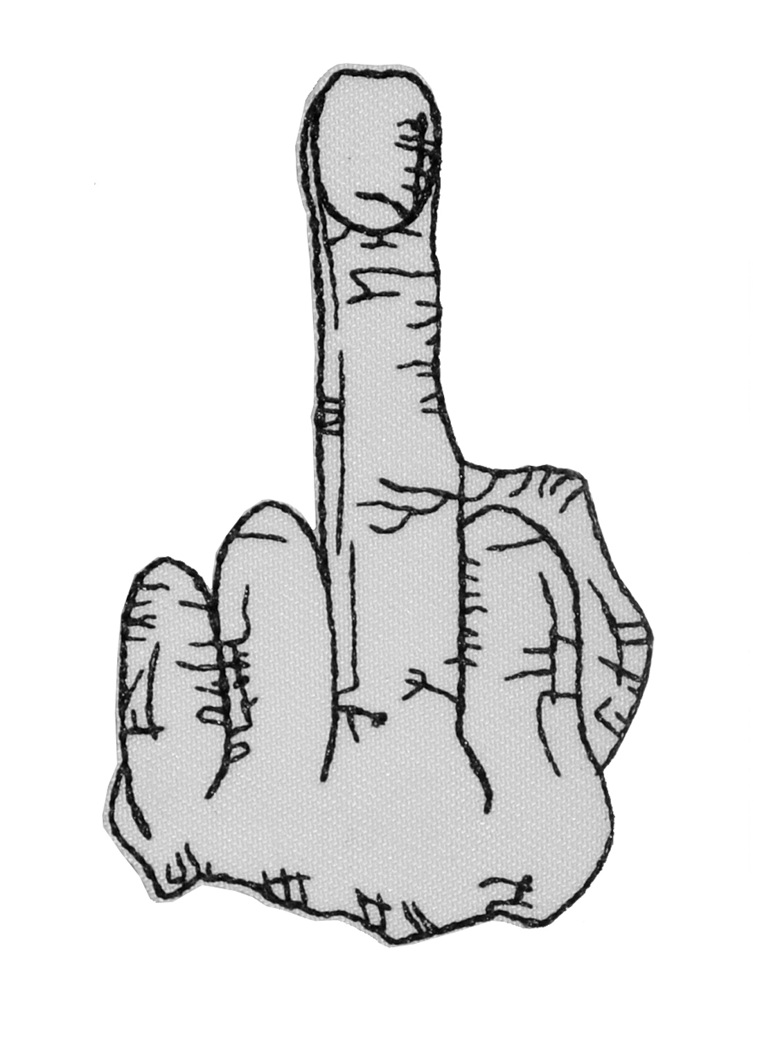 F*ck Embroidered patch