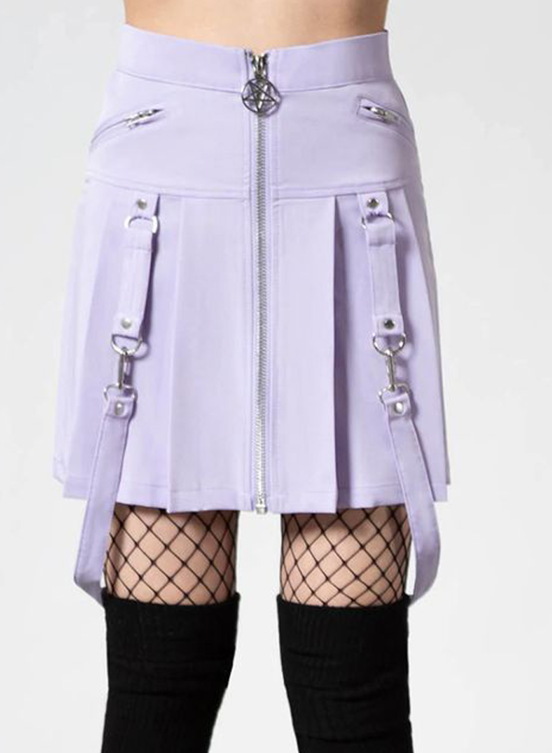 Killstar Blaire B*tch Lilac Skirt