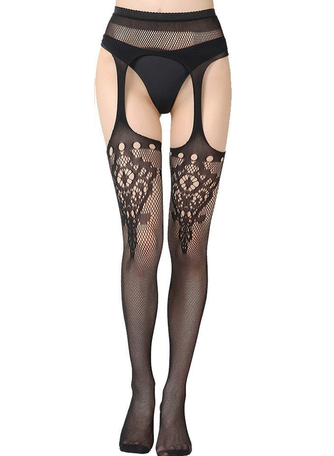 Amilia Suspenders Tights