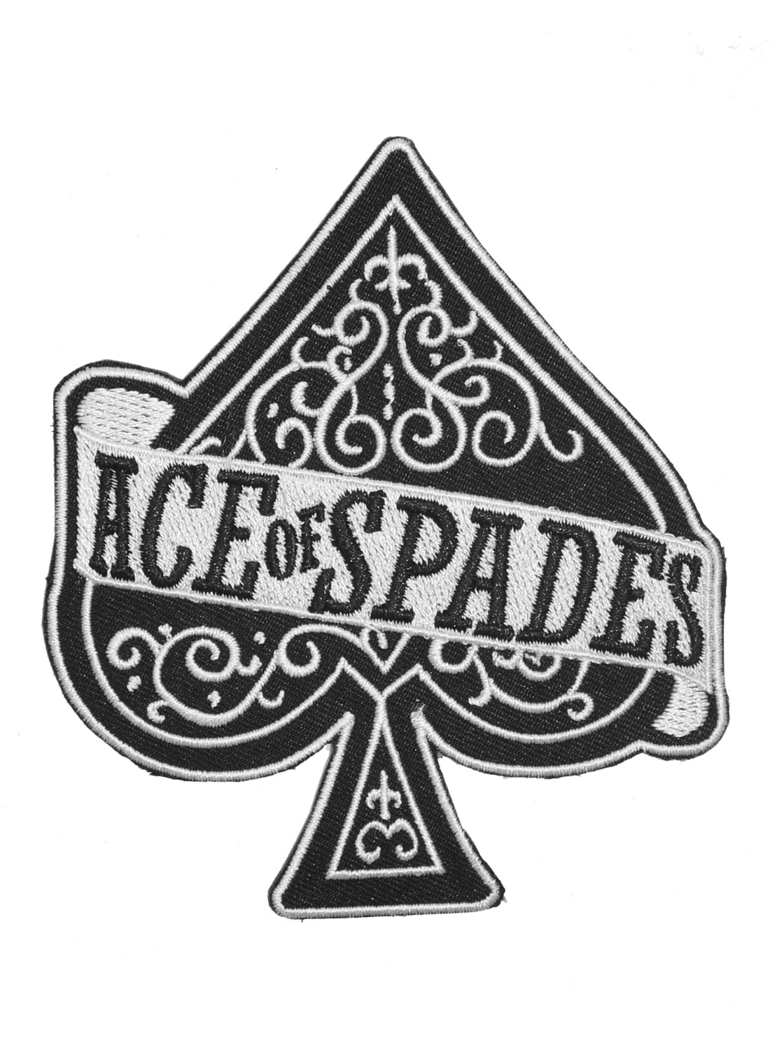 Ace Of Spades Embroidered patch