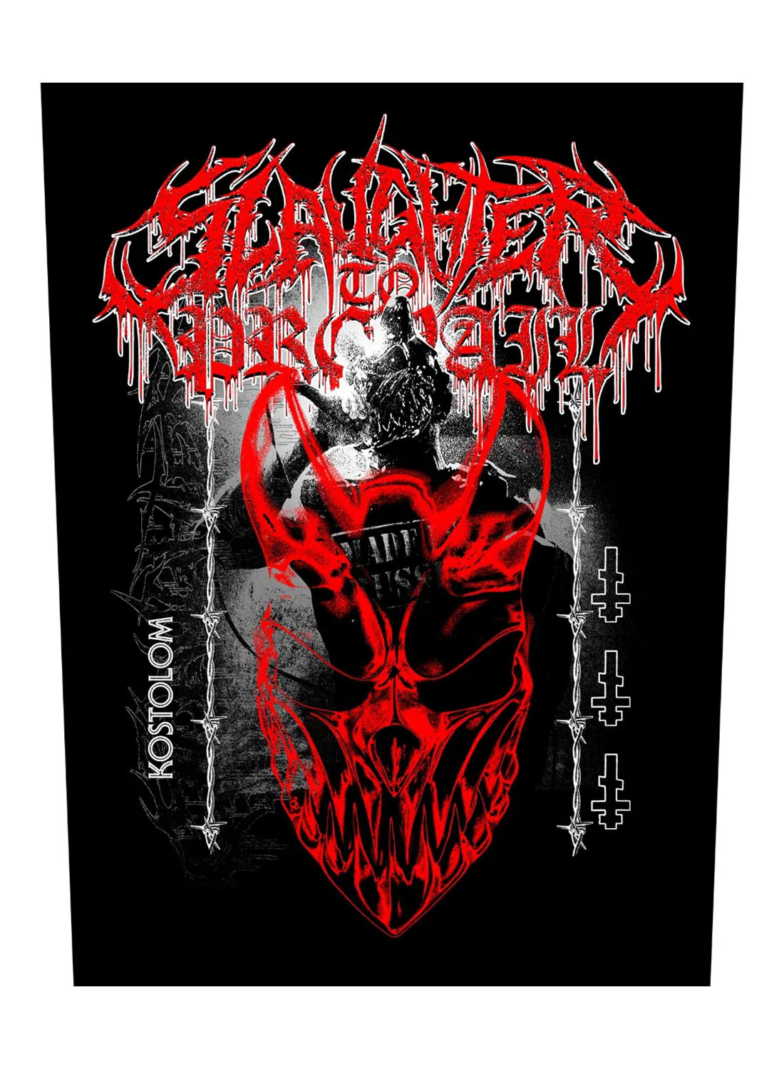 Slaughter to Prevail Demolisher Back Patch