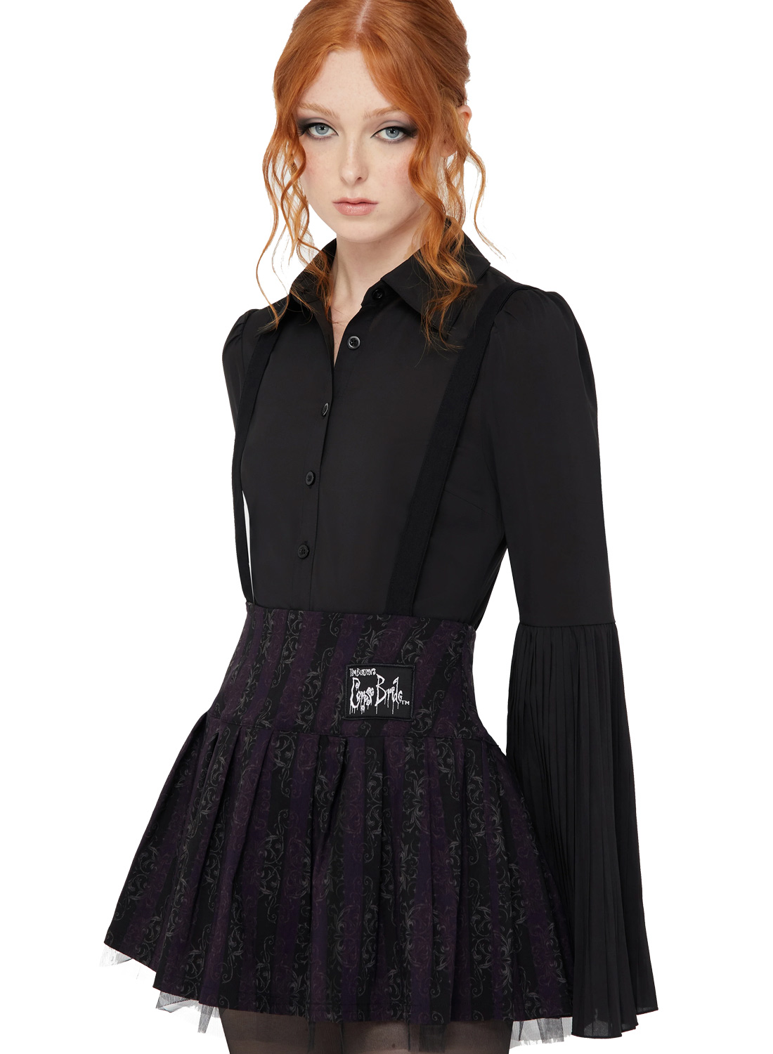 Killstar Haunted Phase Pinafore Skirt