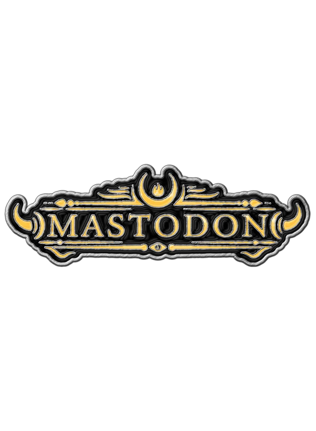 Mastodon Metal Pin Badge