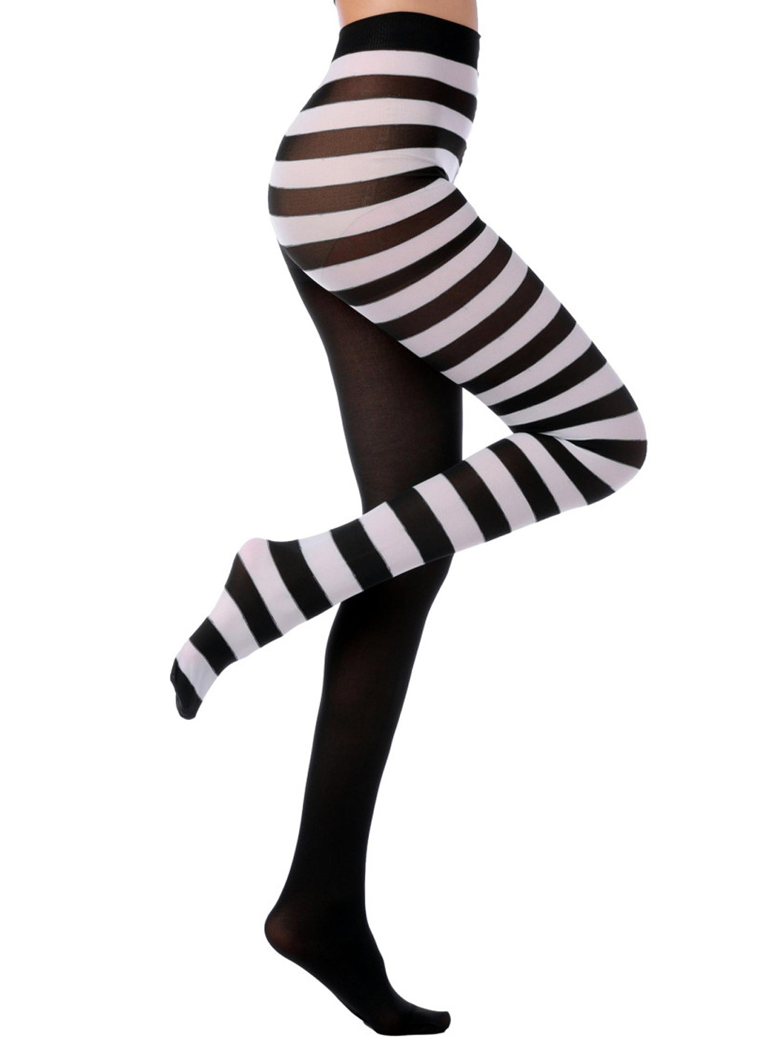 Two Face white Tights