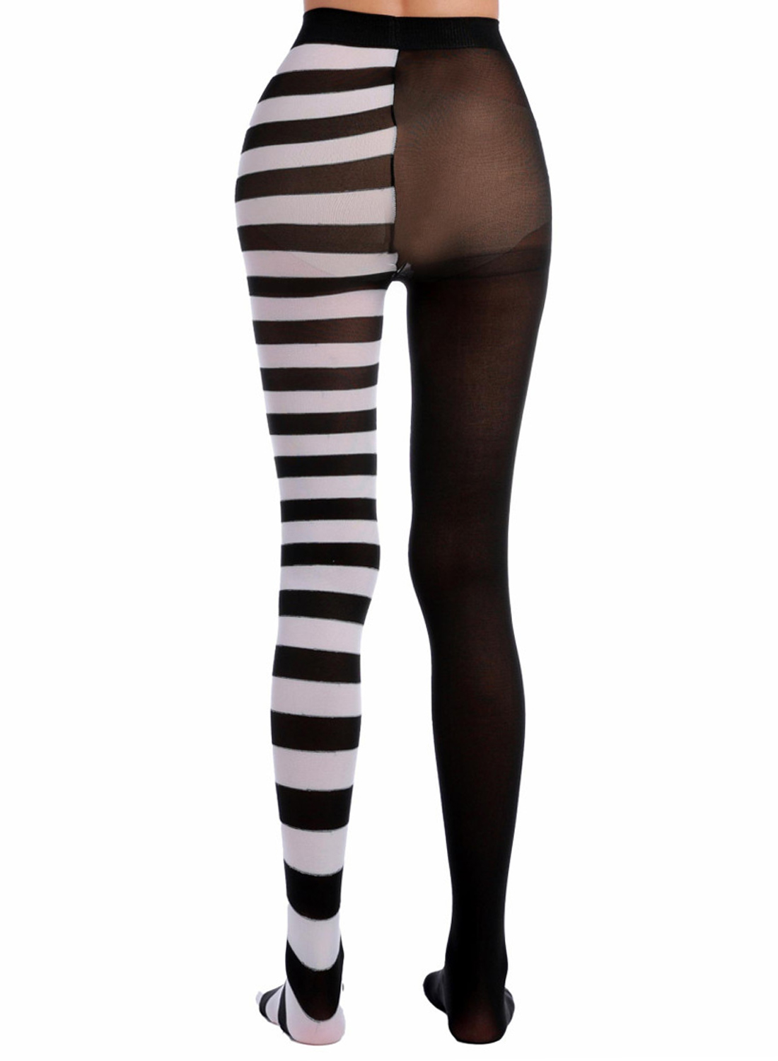 Two Face white Tights