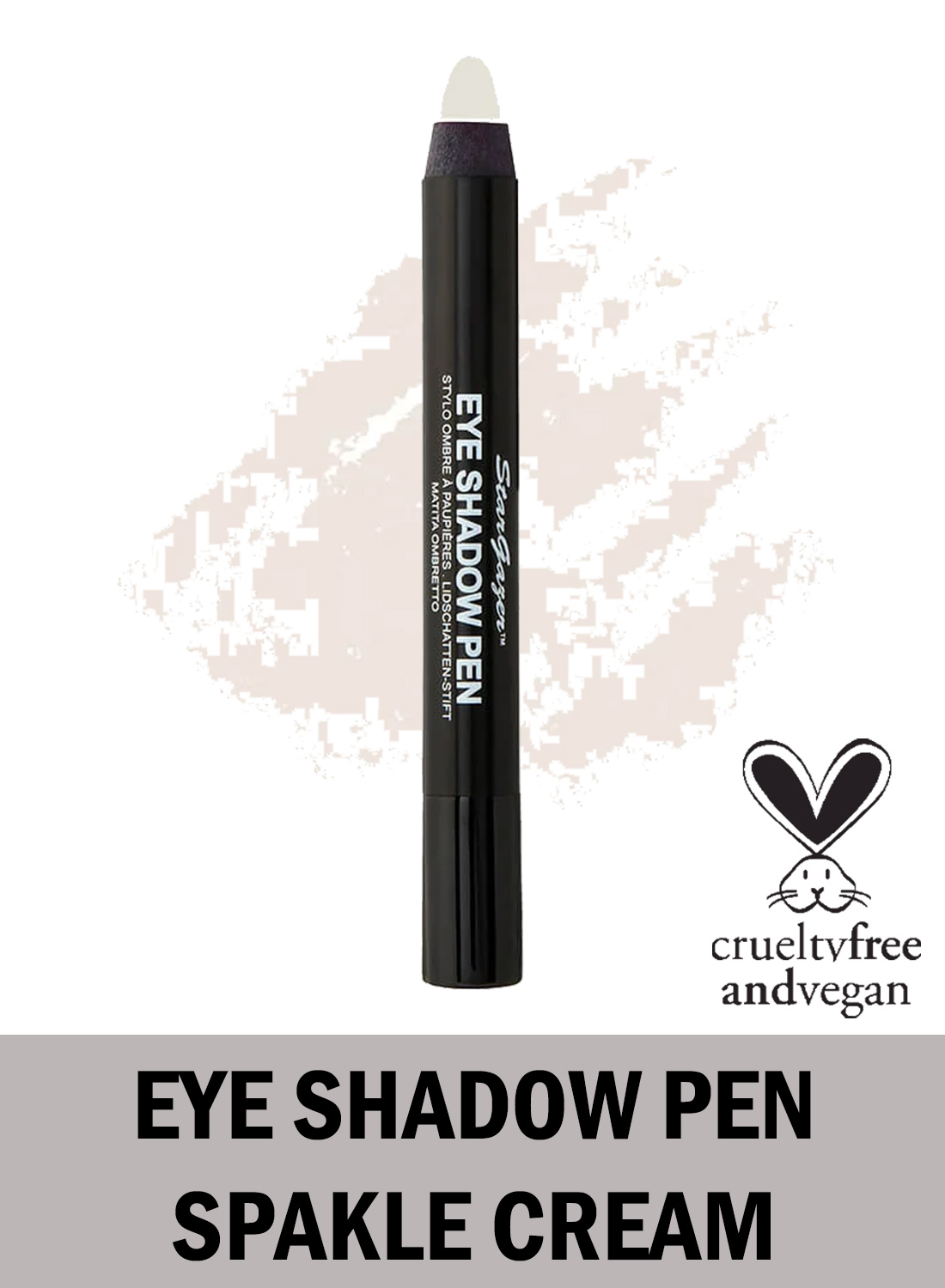 Stargazer Eye Shadow Pen Sparkle Cream shimmering eye shadow pen.