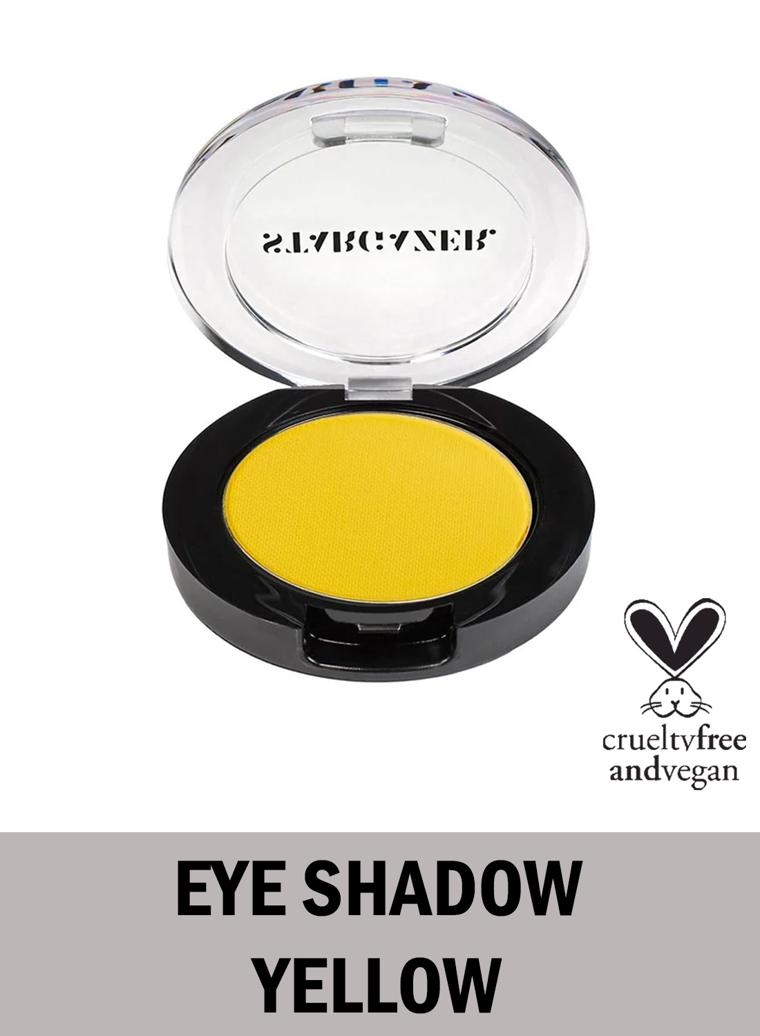 Stargazer Eye Shadow Yellow yellow vegan eyeshadow