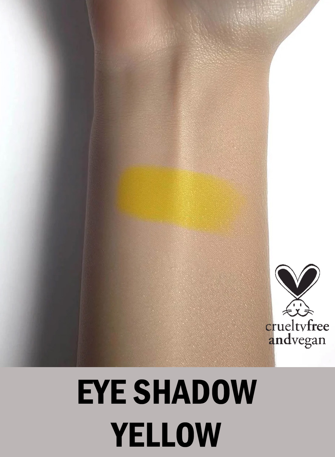 Stargazer Eye Shadow Yellow yellow vegan eyeshadow